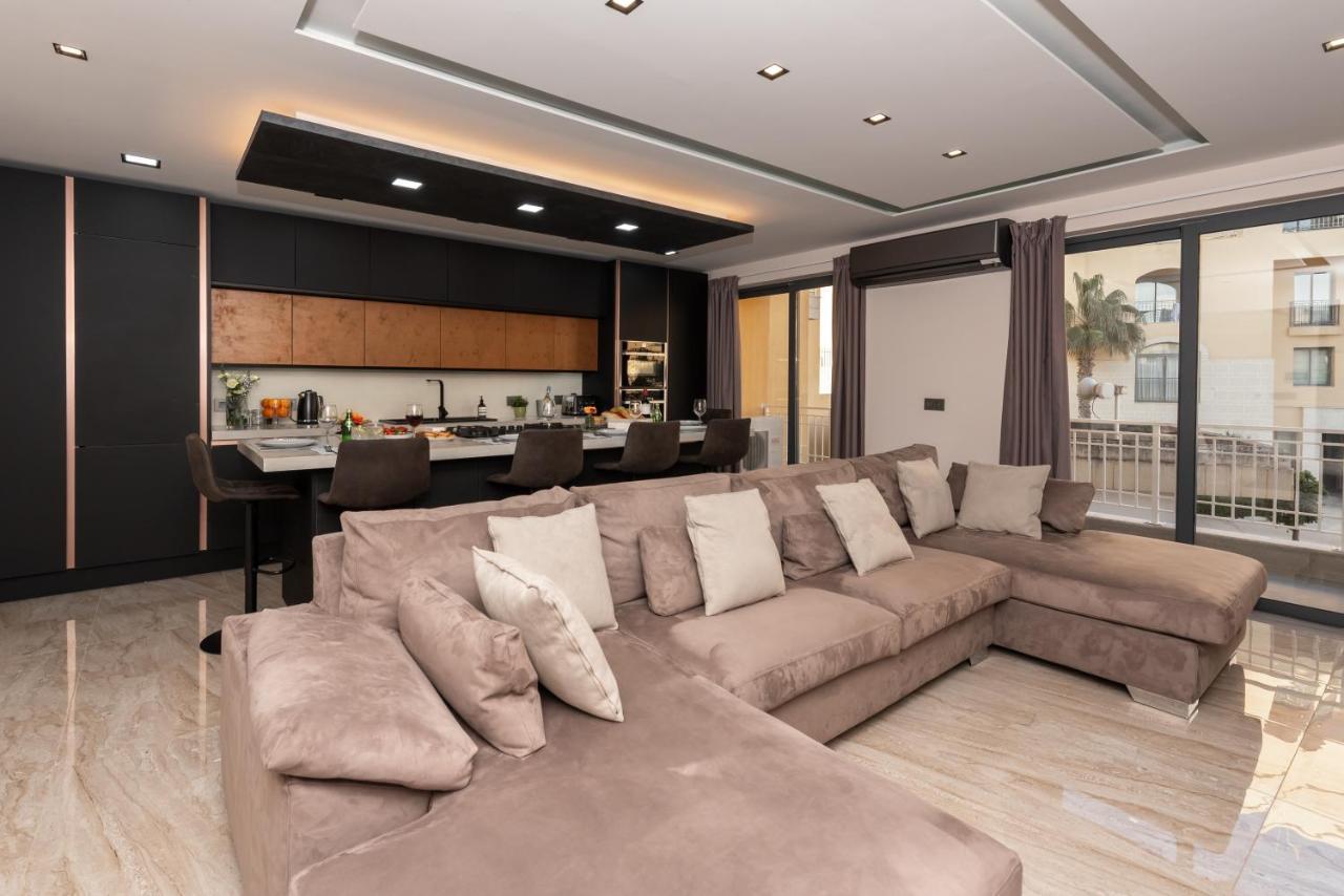 Apartment Luxury 2 Bed In The Heart Of St Julians